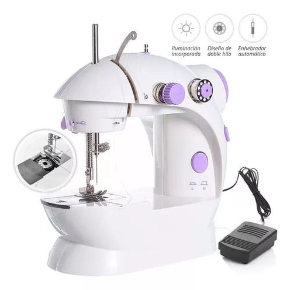 🧵✨Maquina De Coser Portátil Mini Sewing Machine 4en1 Eléctrica✨🧵
