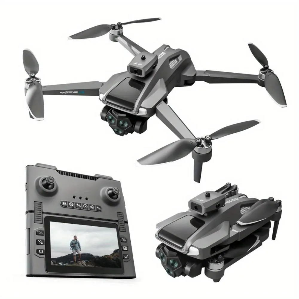 Drone M66 Sin Escobillas Pantalla Sensor Evita Obstáculos