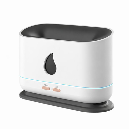 Humidificador Gotita A10 Llama Aroma Difusor Aceites Esencia Blanco 110v