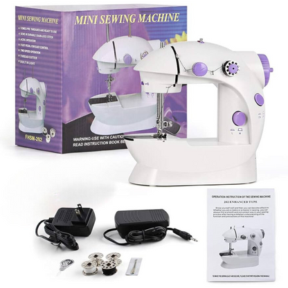 🧵✨Maquina De Coser Portátil Mini Sewing Machine 4en1 Eléctrica✨🧵