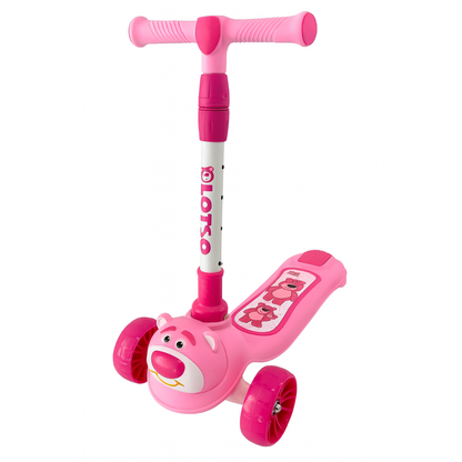 Scooter Patineta Monopatin Niños Ajustable Dibujos Animados Niñas