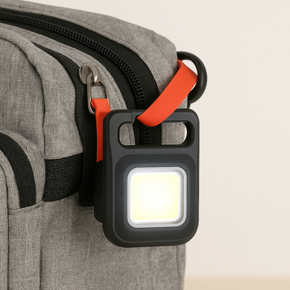 Linterna Led Recargable Táctica Llavero Camping Destapador Mini Linterna Portátil EDC Emergencia Camping Hogar