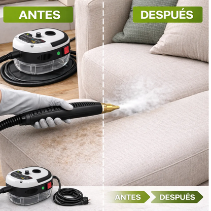 Limpiador a Vapor Eléctrico de Alta Presión 2500W Portátil para Hogar y Cocina
