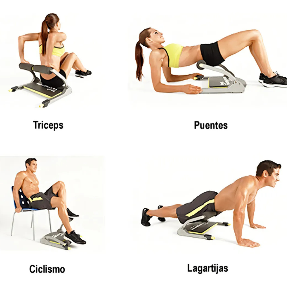 Ab tomic maquina evolution abdominal 4 niveles cardio