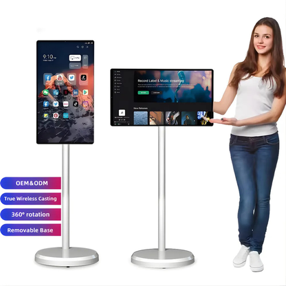 Pantalla 24 Pulgadas Inteligente Android 13 Pedestal 128gb