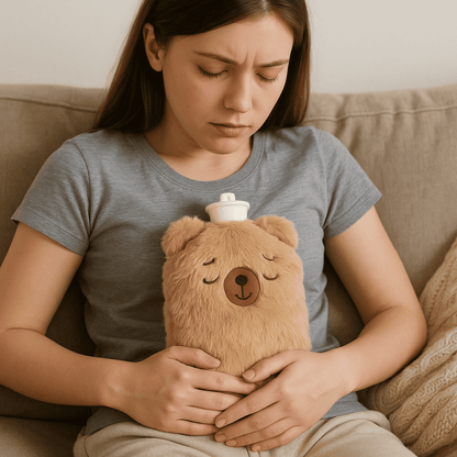 Bolsa Agua Caliente Capibara Peluche 500ml Tapón Seguro