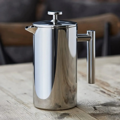 Cafetera Prensa Francesa Acero Inoxidable Doble Pared 1000ml