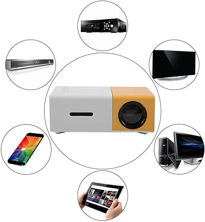 Video Beam Proyector Mini Led Hdmi Yg300 60 Pulgadas