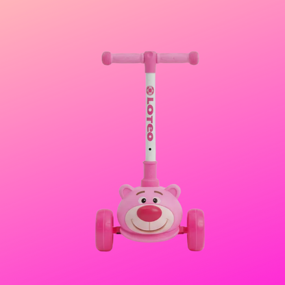 Scooter Patineta Monopatin Niños Ajustable Dibujos Animados Niñas