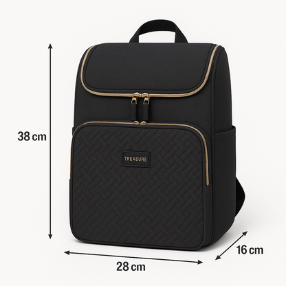 Morral Ejecutivo Antirrobo Impermeable Laptop 15,6" Negro