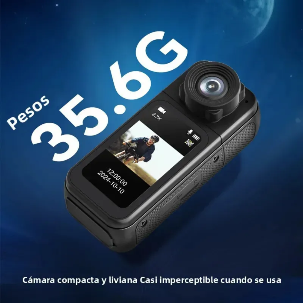 Camara Deportiva Mini Sport Cam Wifi Lente Magnética Full Hd