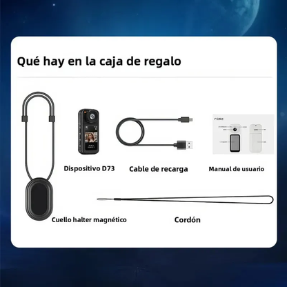 Camara Deportiva Mini Sport Cam Wifi Lente Magnética Full Hd