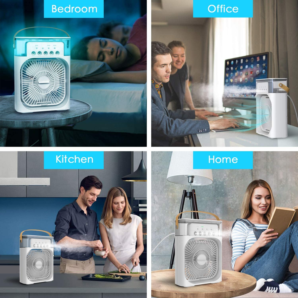 ❄️Aire Acondicionado Portátil Purificador De Ambiente 3 En 1❄️