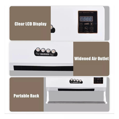 Calentador De Ambiente y Ventilador 2000w Portátil Con Control