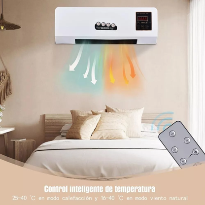 Calentador De Ambiente y Ventilador 2000w Portátil Con Control