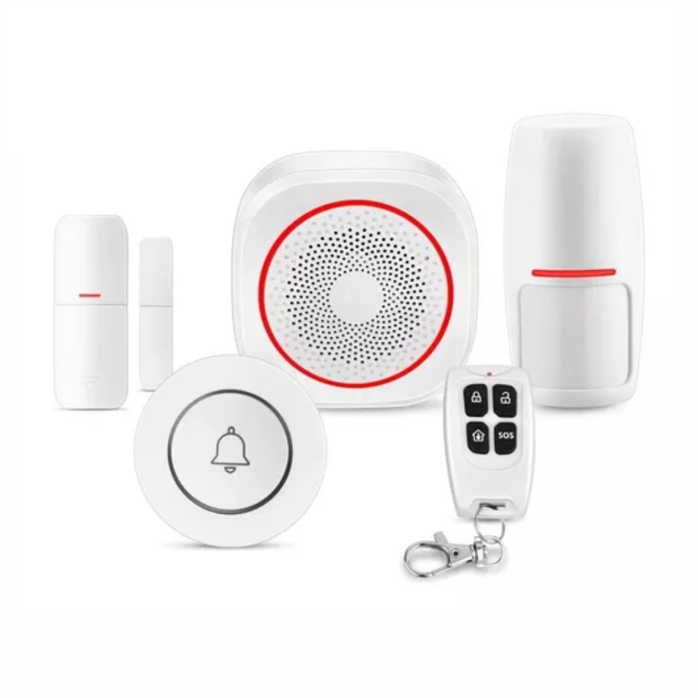 Alarma Inteligente Alexa Con Sensor De Puertas Y Ventanas