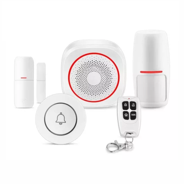 Alarma Inteligente Alexa Con Sensor De Puertas Y Ventanas