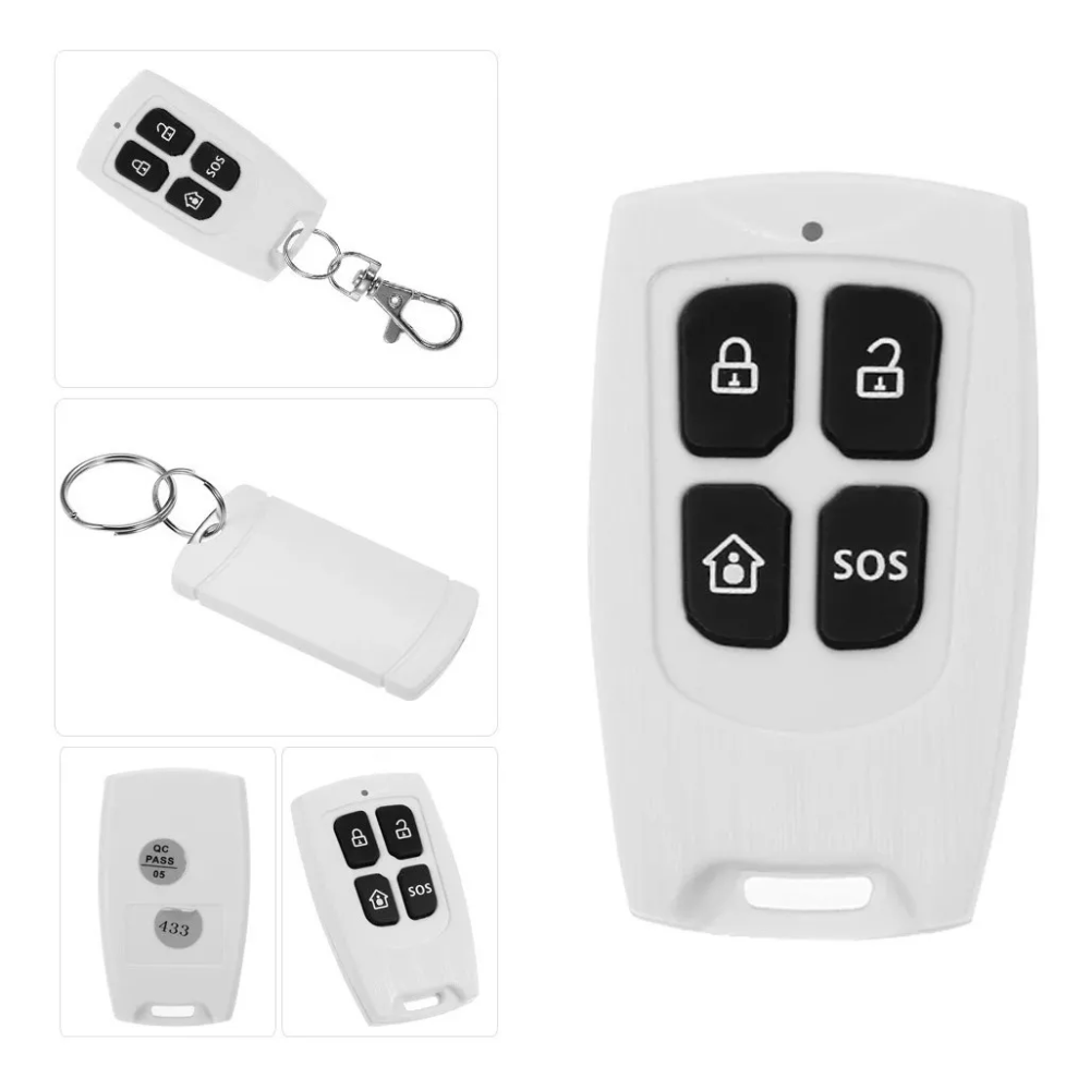 Alarma Wifi Inteligente Con Pantalla Y Sensores