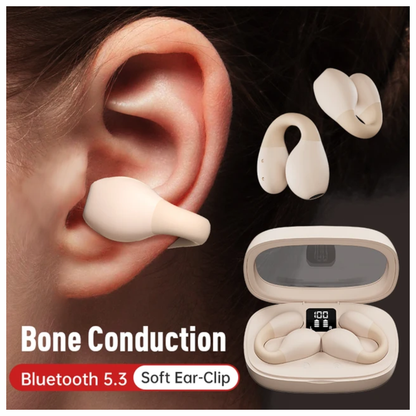 Audífonos Conducción Ósea De Clic Inalámbricos Bluetooth P3