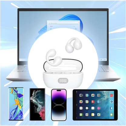 Audífonos Conducción Ósea De Clic Inalámbricos Bluetooth P3