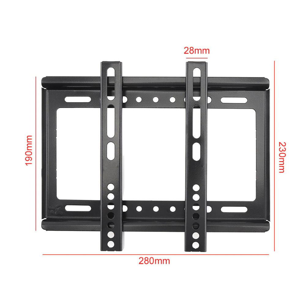 Soporte Tv Pared Fijo 14 - 42 Pulgadas Resistente Ajustable