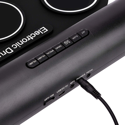 Batería Electrónica Musical Drum 7kid Portátil Altavoz