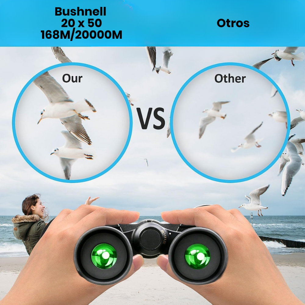 Binoculares Profesionales Largo Alcance 20x50 Bushnell