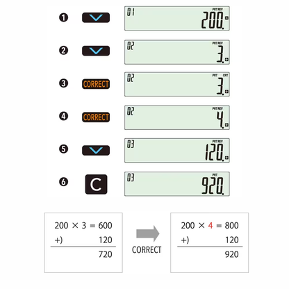 🧮🖨️Calculadora Casio Con Impresora Hr-8rc Reprint Check📋🖨️