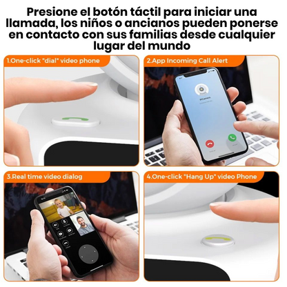 Camara De Seguridad Wifi Video Llamada Con Pantalla Icsee