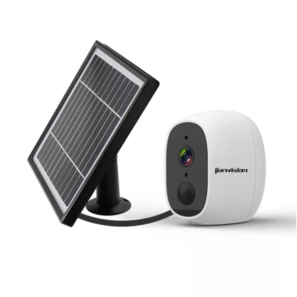Cámara De Seguridad Wifi Con Panel Solar Ptz Exteriores