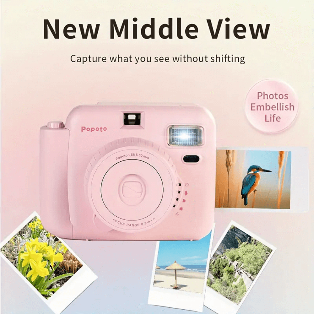 Camara Instantanea Popoto A Color Incluye Incluye Films 10