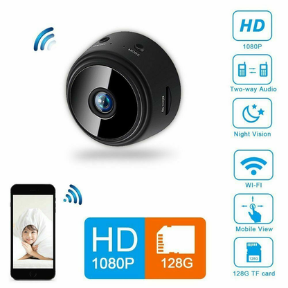 Camara Mini Espia Ip Wifi Monitoreo En Tiempo Real Microfono A9