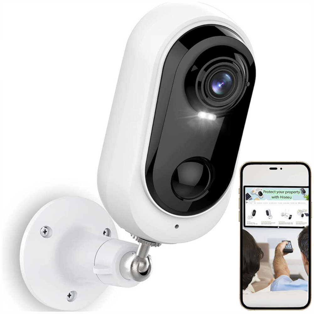Cámara De Seguridad Wifi Recargable Inalámbrica Tuya Smart