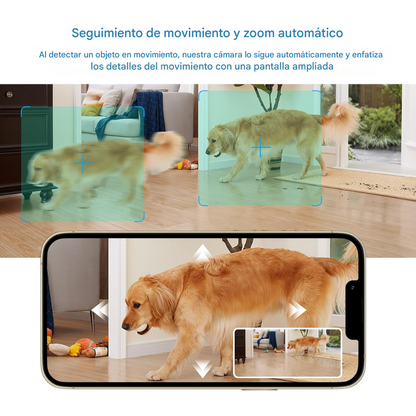 Cámara Ptz Wifi Robotica Oso Intercomunicador Nocturna Niños