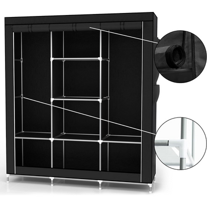 🧥👗 Closet Organizador De Ropa Desarmable 7 Estantes Modelo 083🔥