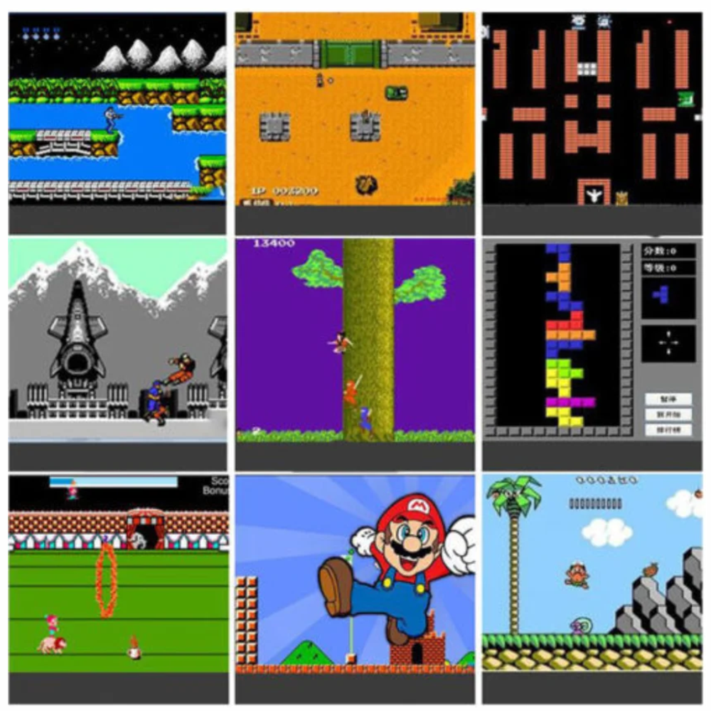 Mini Consola Retro Videojuegos 620 Clásicos Colección