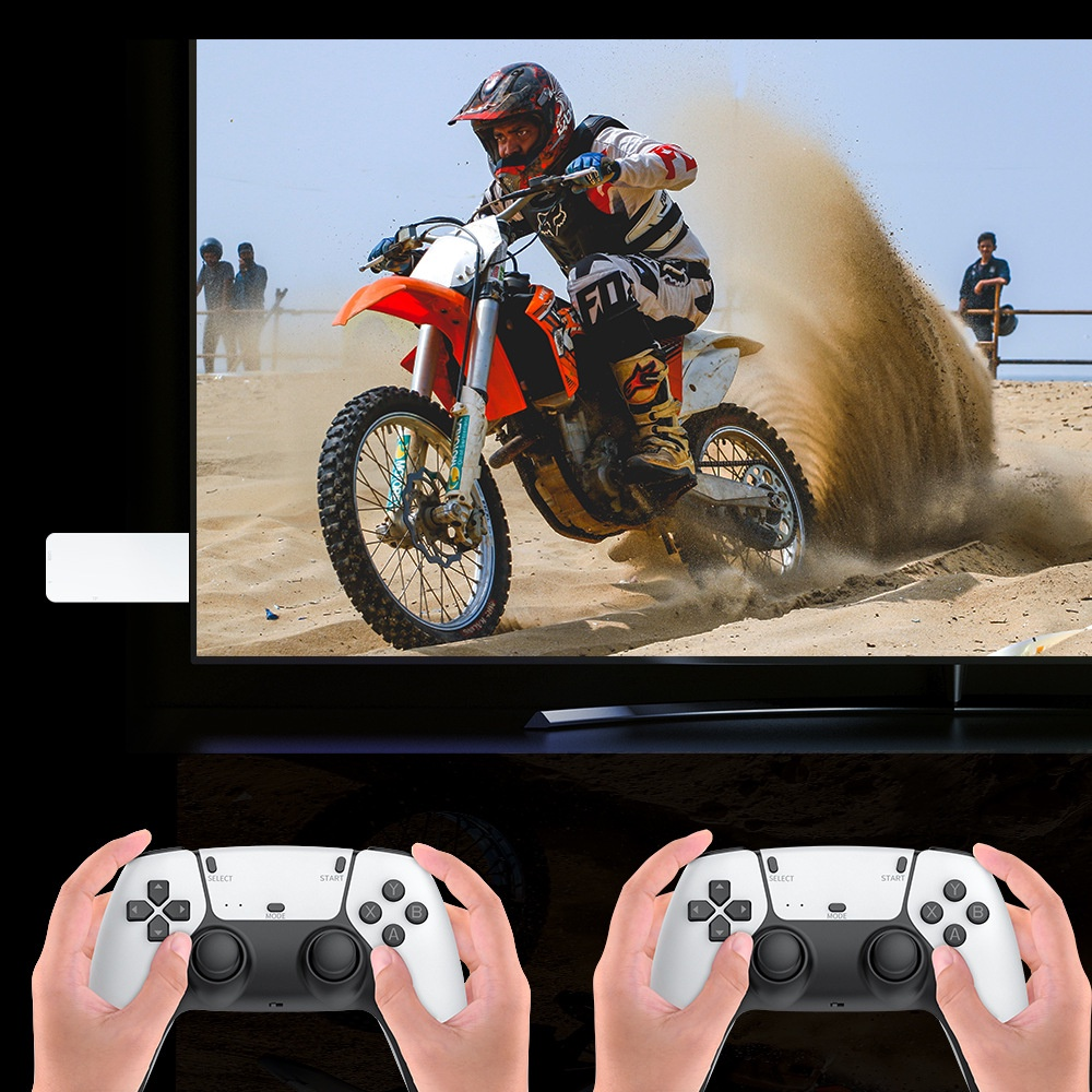 Consola De Video Juegos Game Stick 10000 Juegos 4K Controles PS5