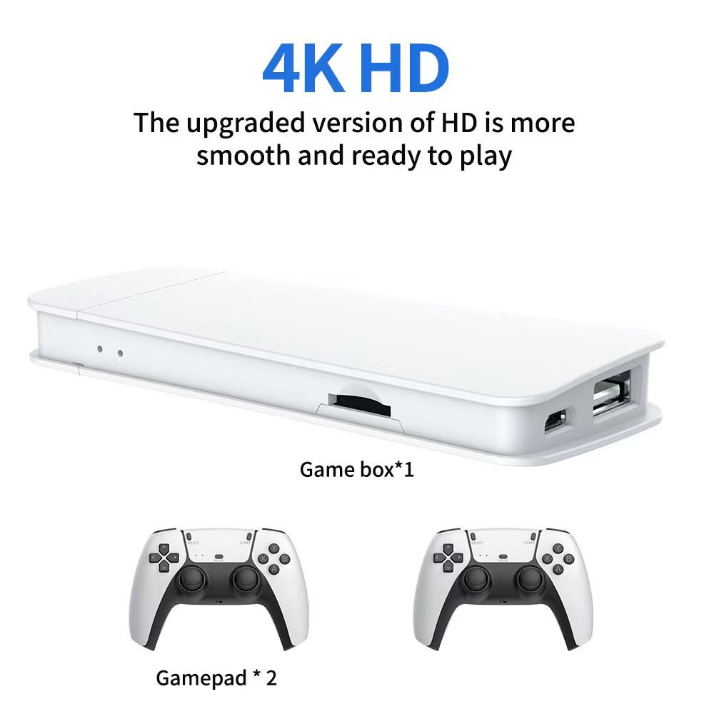 Consola De Video Juegos Game Stick 10000 Juegos 4K Controles PS5