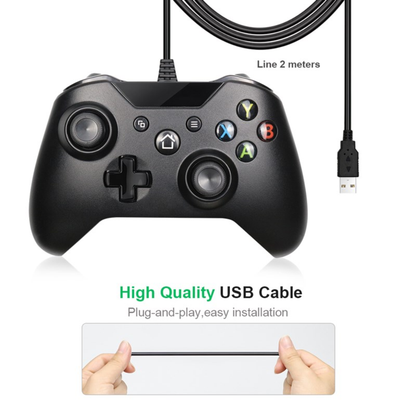 Control Alámbrico Para X Box One Y Pc Windows