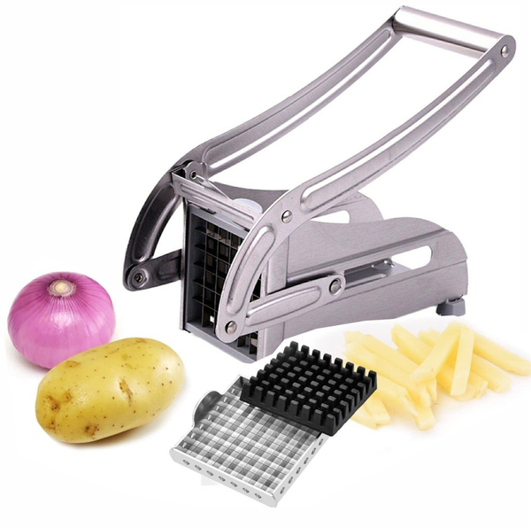 Cortador De Papas Verduras Potato Chipper Acero Inoxidable