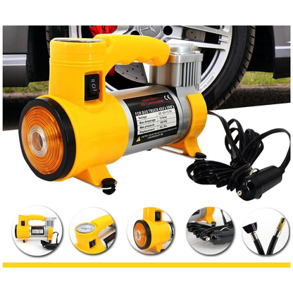 Compresor Inflador Automático Para Inflar Llantas Carro Motos Bicicletas