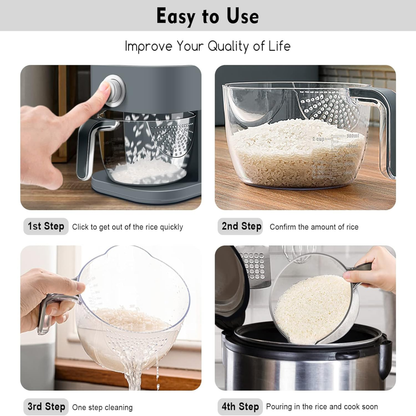 Dispensador Para Granos Y Frutos Secos 25 Libras Capacidad