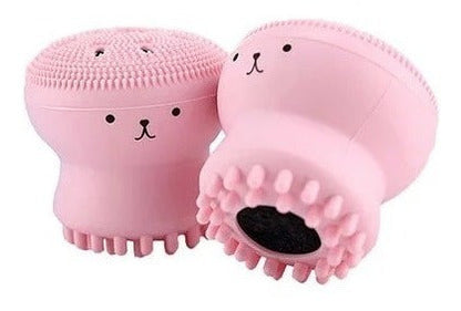 Cepillo Pulpo Limpiador Facial Masajeador