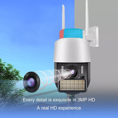 Cámara De Seguridad V380 Pro Wifi Ptz C166-h Para Exterior