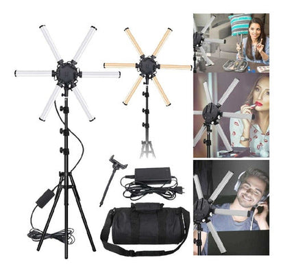 Luz Led Profesional Star Light Para Fotografía 3 Tonos