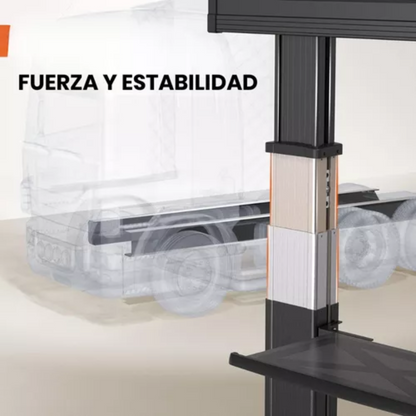 Soporte Para Televisor De 32-75 Pulgadas Rack Ajustable North Bayou 1500