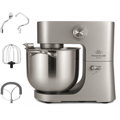 Batidora Amasadora Industrial Acero Inoxidable 15l 6 Velocid