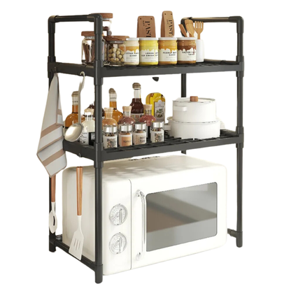 🍳✨Estante De Almacenamiento Multifunción Para Cocina 3 Niveles🏠