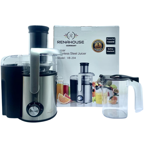 Extractor De Jugos Power Juicer Renahouse 1000w
