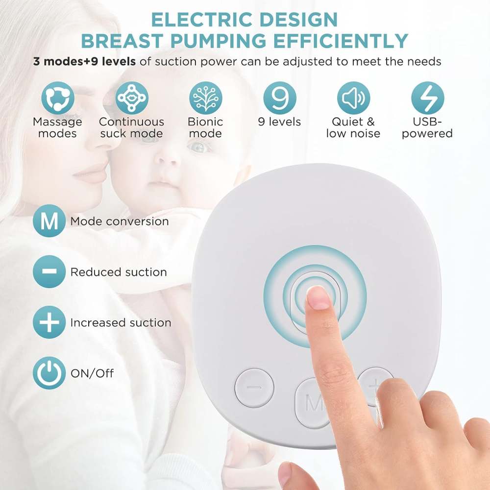 Extractor De Leche Doble Electrico Portatil